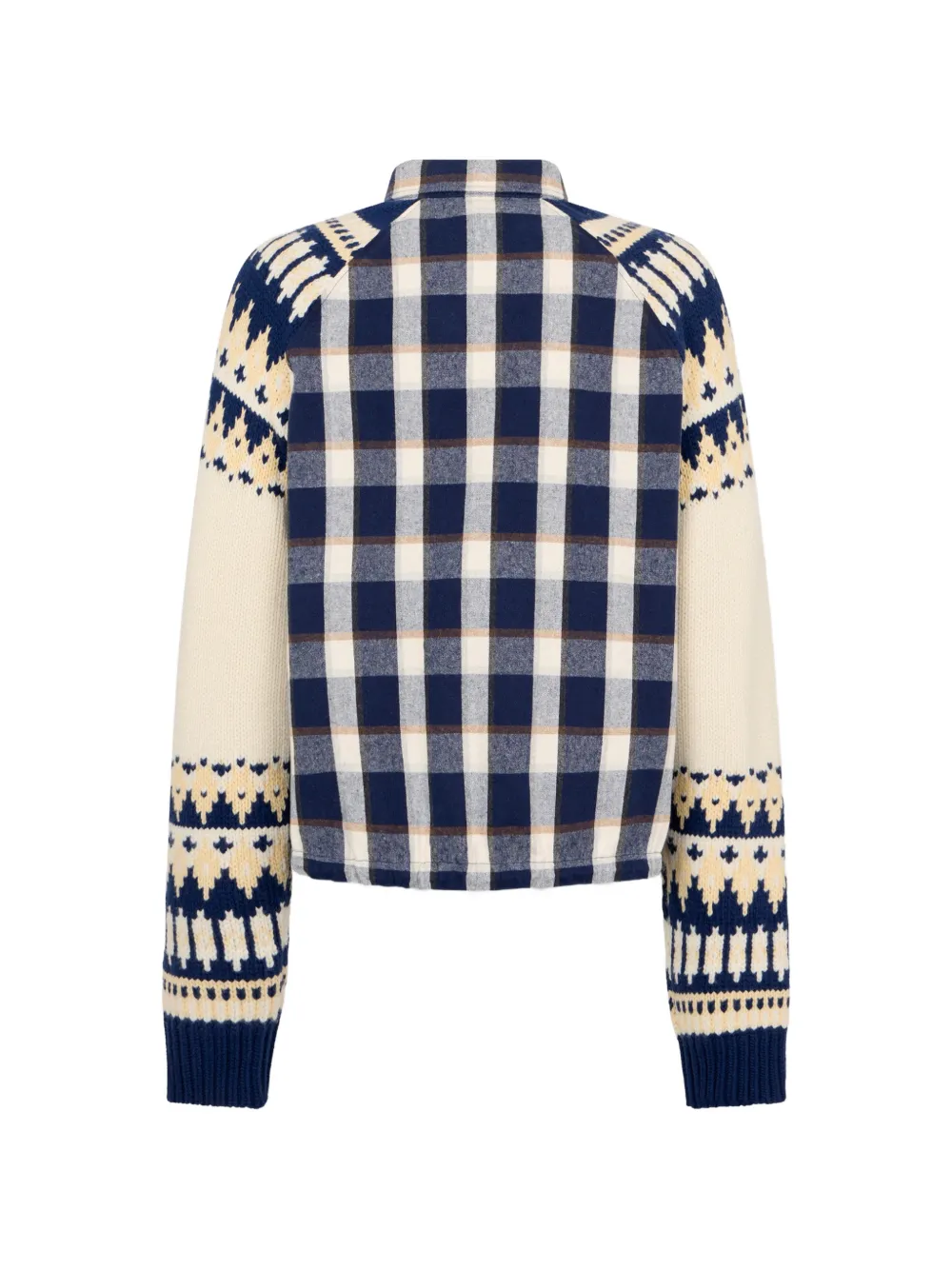 DSQUARED2 Geruit overhemd met trekkoord Beige