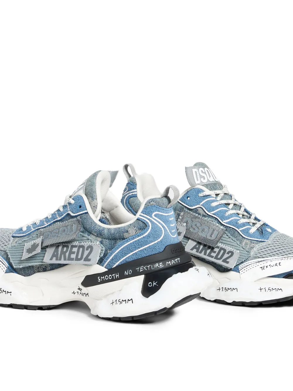 DSQUARED2 Faster sneakers Blauw