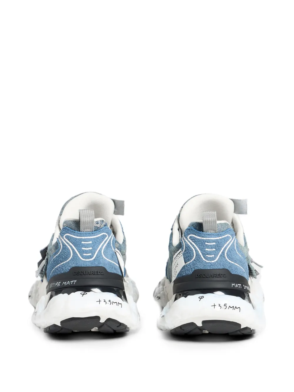 DSQUARED2 Faster sneakers Blauw