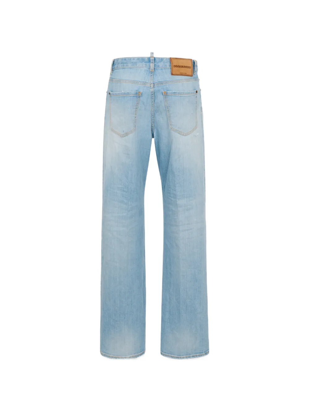 DSQUARED2 San Diego gebleekte stretch jeans Blauw