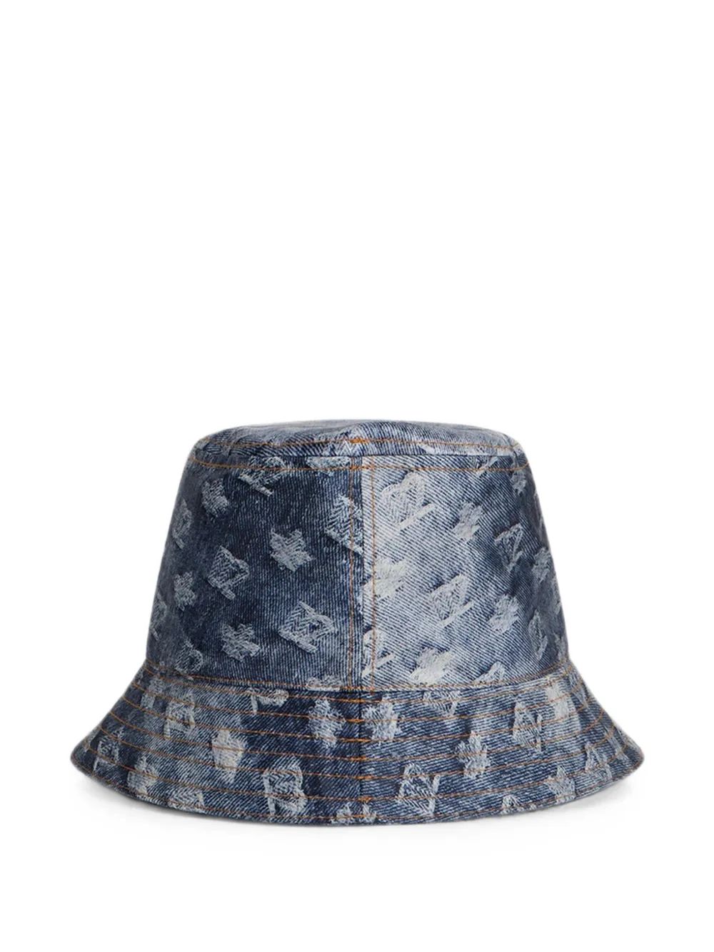 DSQUARED2 Vissershoed met D2-monogram Blauw