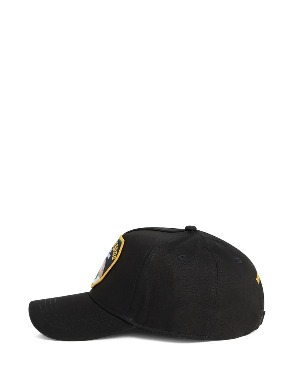 DSQUARED2 Honkbalpet met geborduurd logo Zwart
