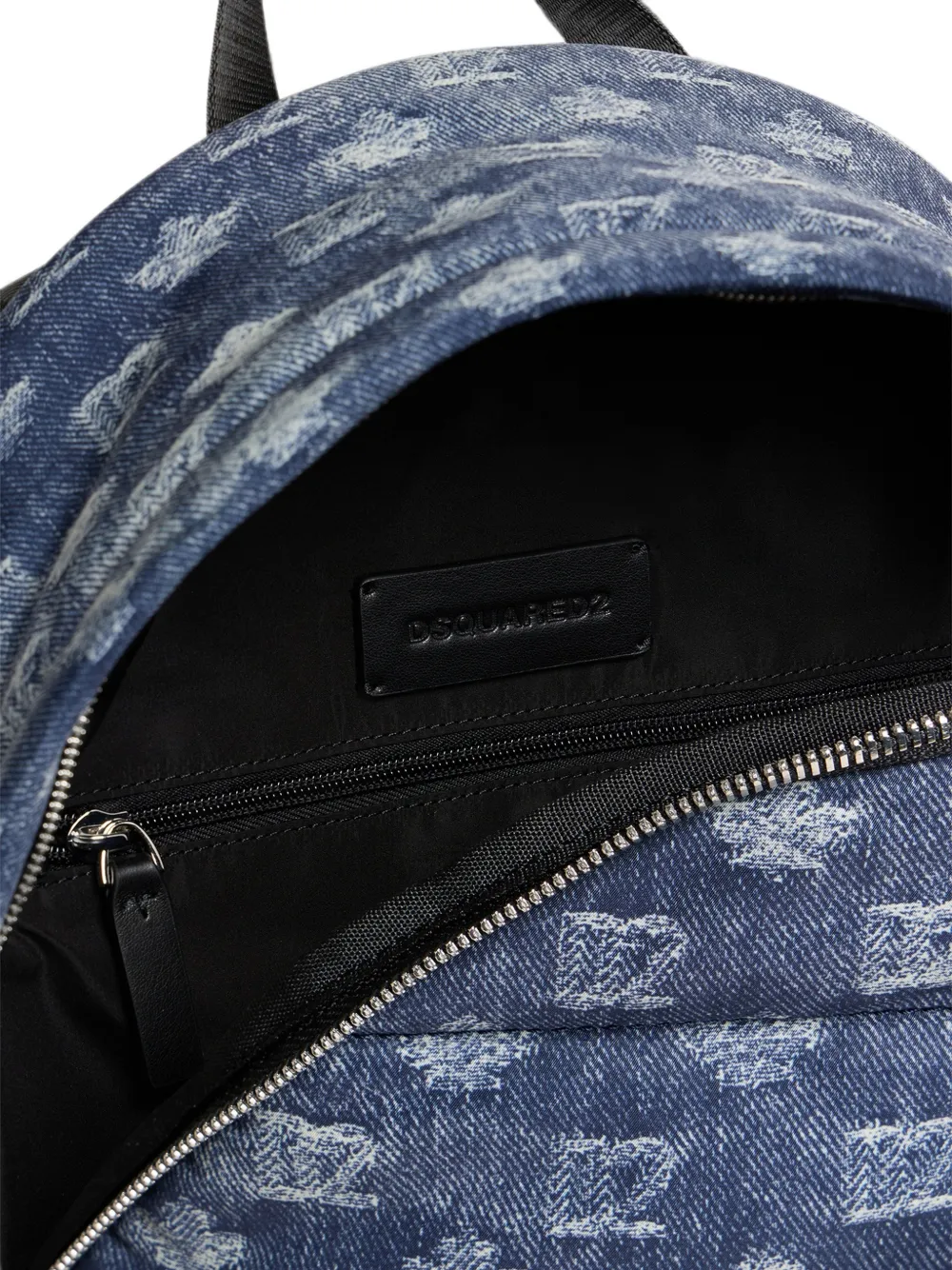 DSQUARED2 Rugzak met D2-monogram Blauw
