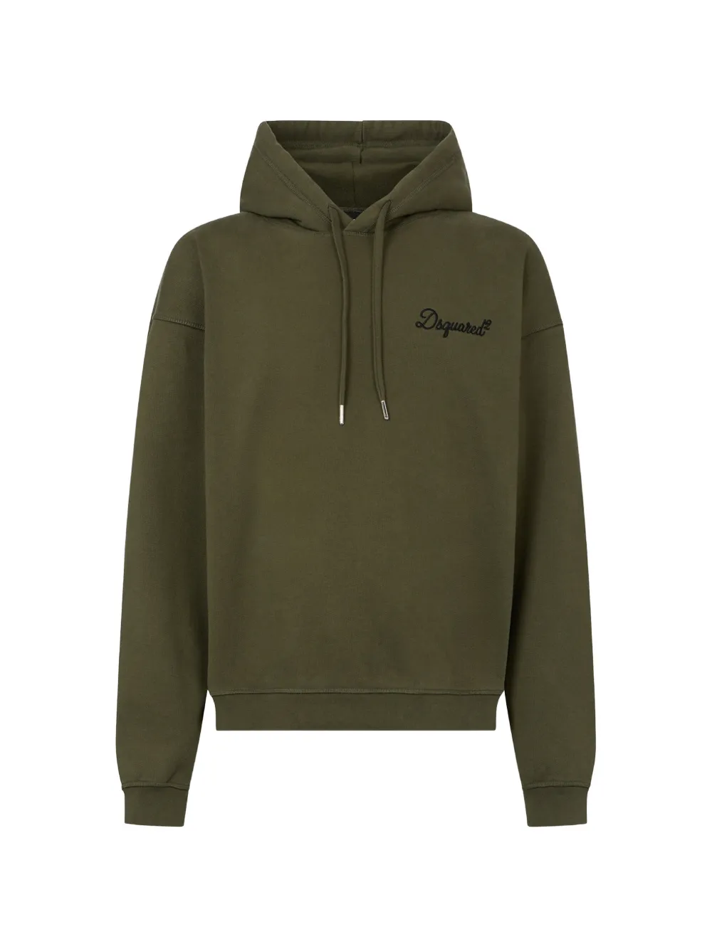 DSQUARED2 Signature Hoodie mit lockerem Schnitt - Grün