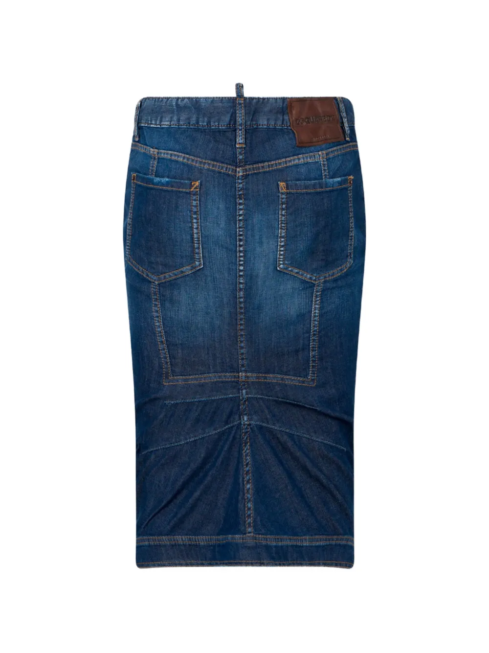 DSQUARED2 Kick midi-rok Blauw