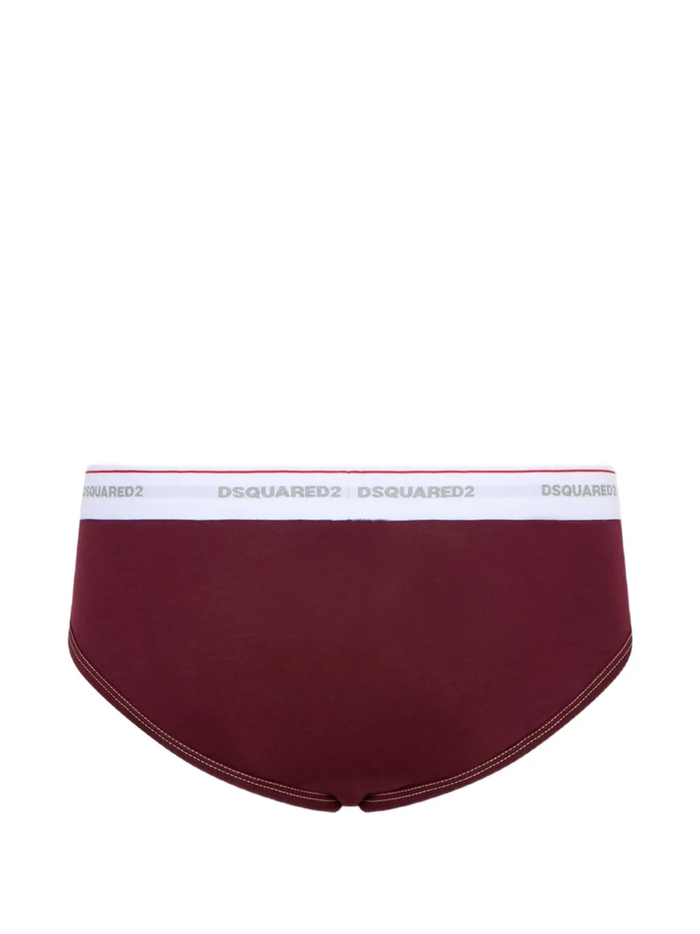 DSQUARED2 Slip met band Rood