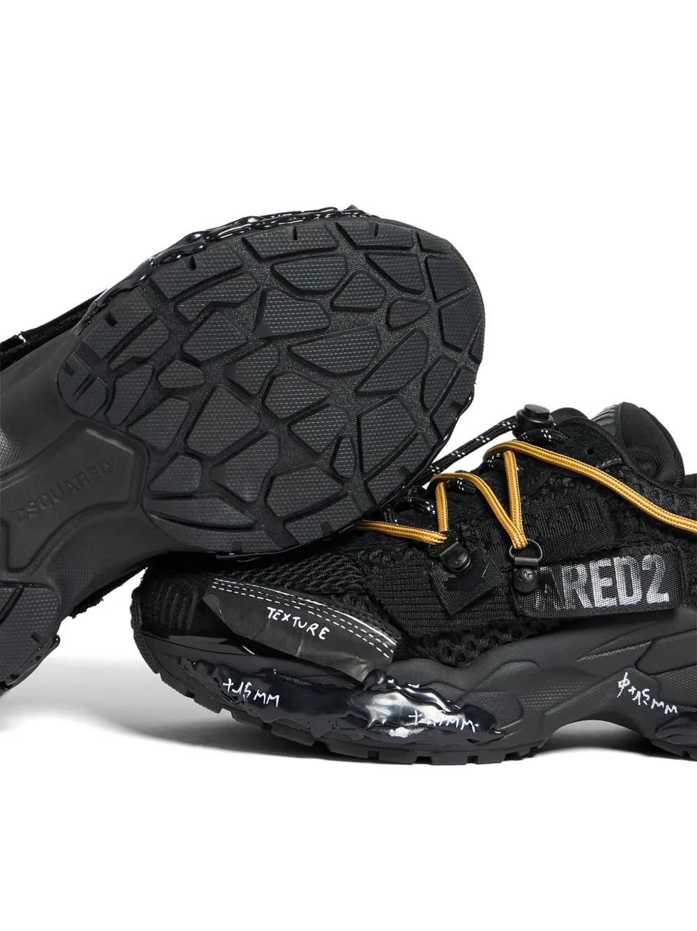 DSQUARED2 Faster sneakers Zwart