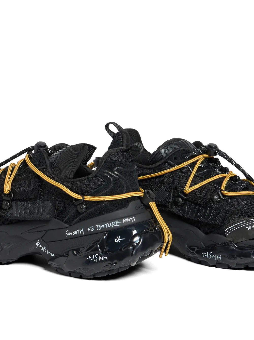 DSQUARED2 Faster sneakers Zwart