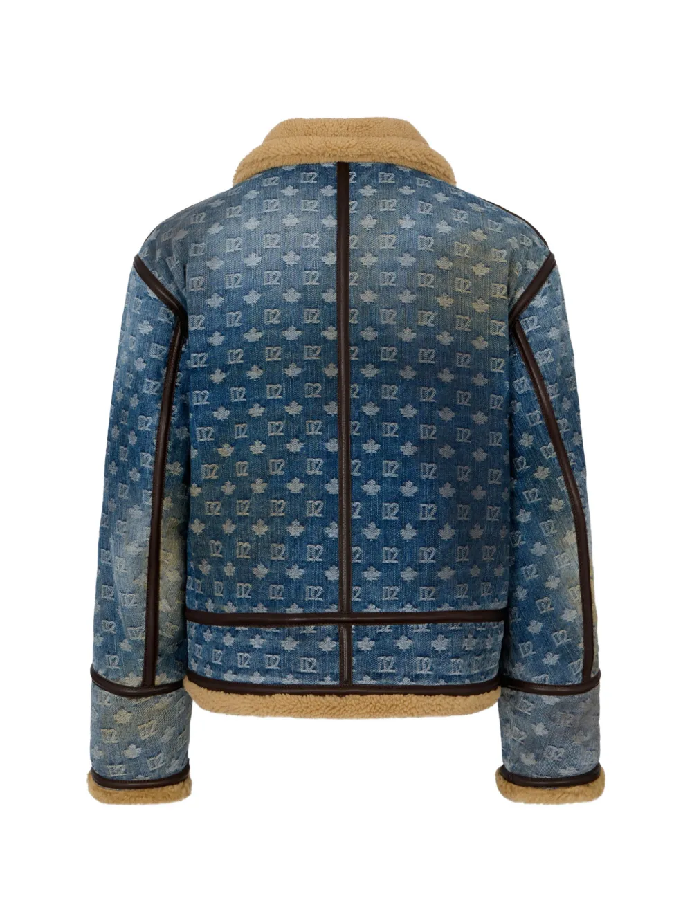 DSQUARED2 D2 Monogram lammy kaban jack Blauw