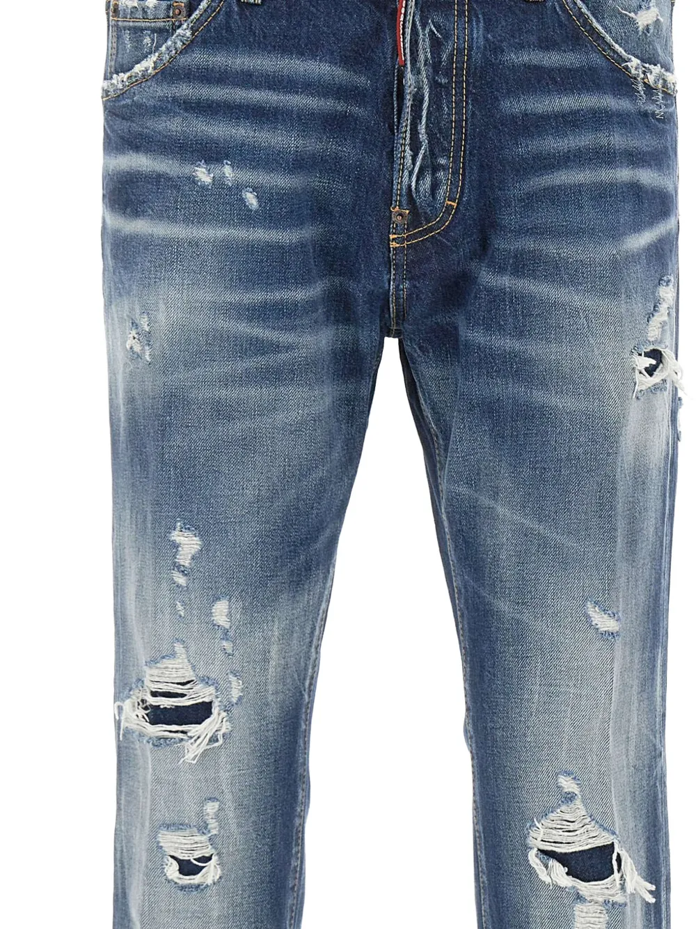 DSQUARED2 Brando classic Teddy jeans Blauw