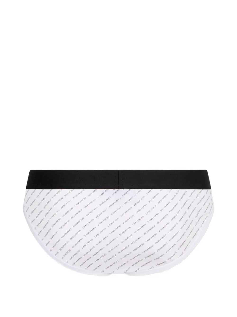  Dsquared2 Logo-print Brief - Blanco 