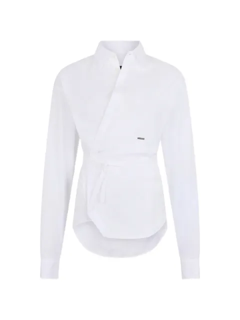 DSQUARED2 wrap shirt