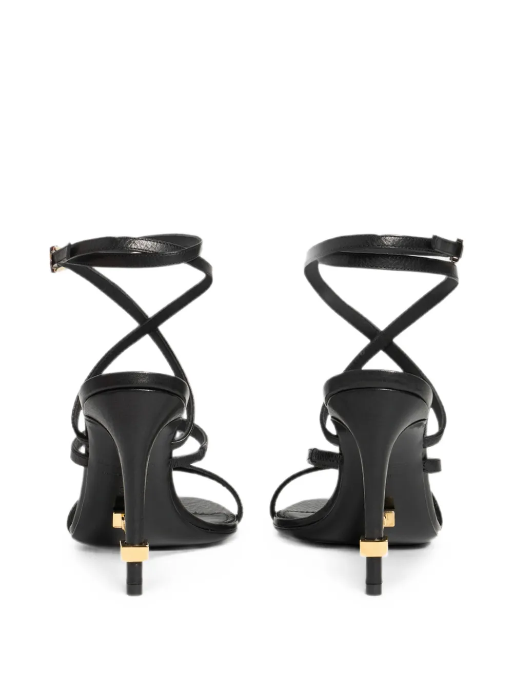 DSQUARED2 Sandalen met hak Zwart