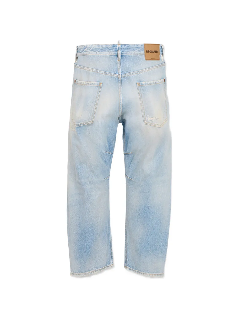 DSQUARED2 Superlite Kawaii jeans met patches Blauw