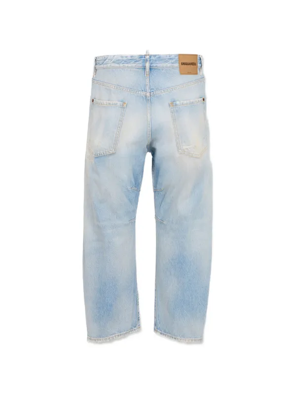 DSQUARED2 Kawaii パッチ ジーンズ | ブルー | FARFETCH JP
