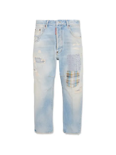 DSQUARED2 patched superlite Kawaii jeans