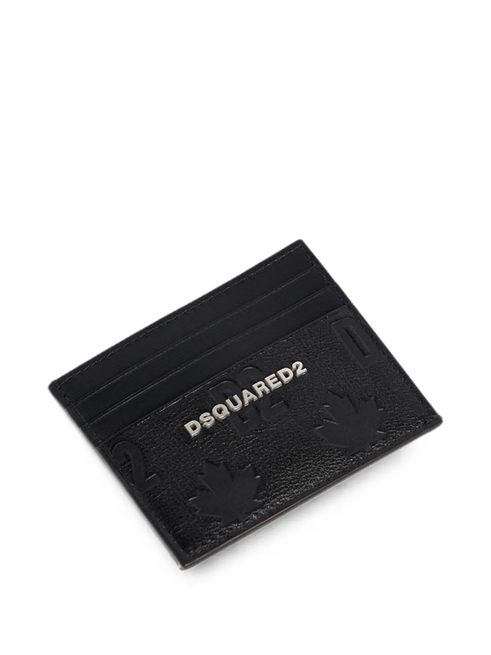 DSQUARED2 D2 Monogram pasjeshouder Zwart
