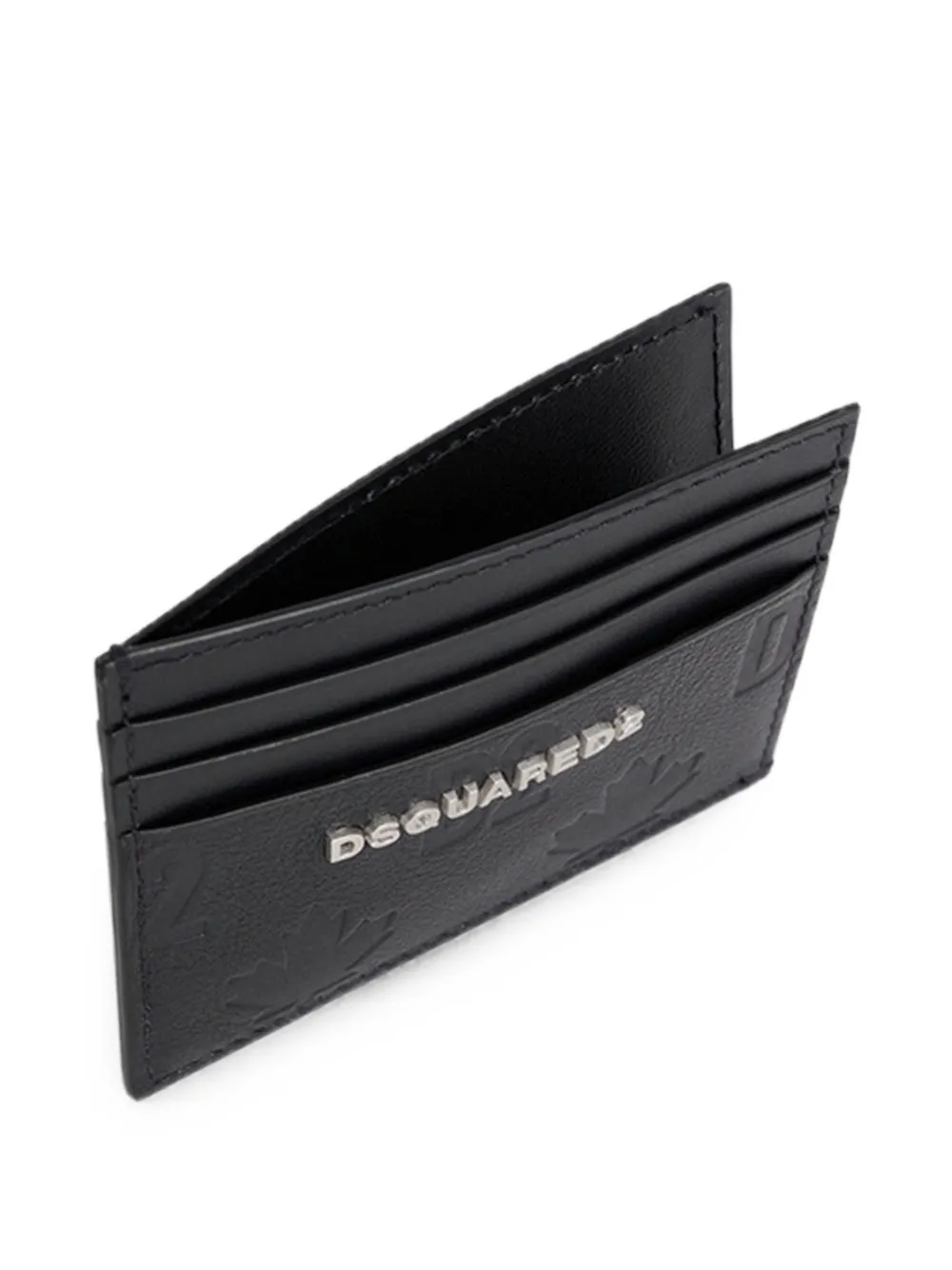 DSQUARED2 D2 Monogram pasjeshouder Zwart