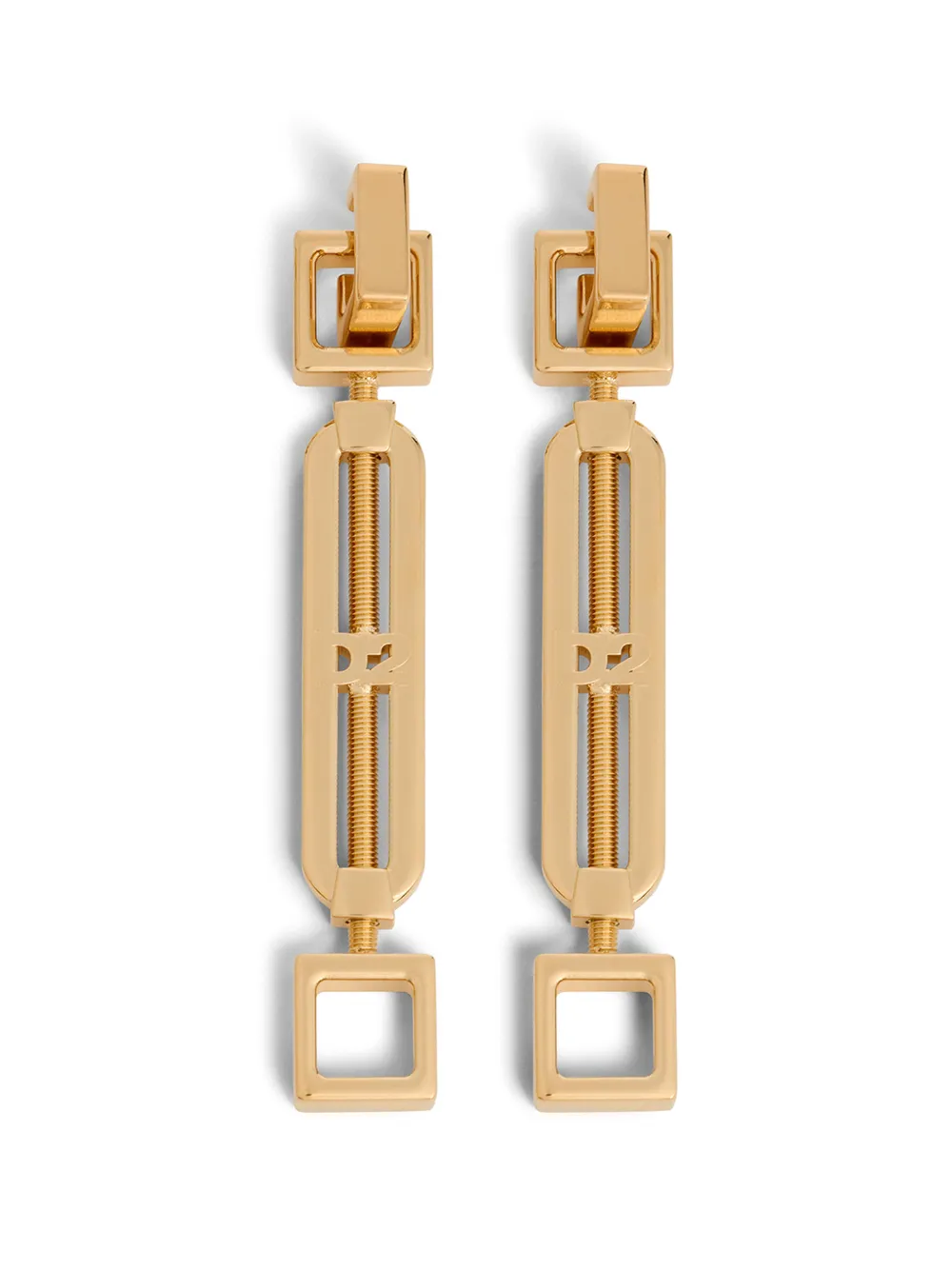 DSQUARED2 Ohrringe mit Metallstab - Gold