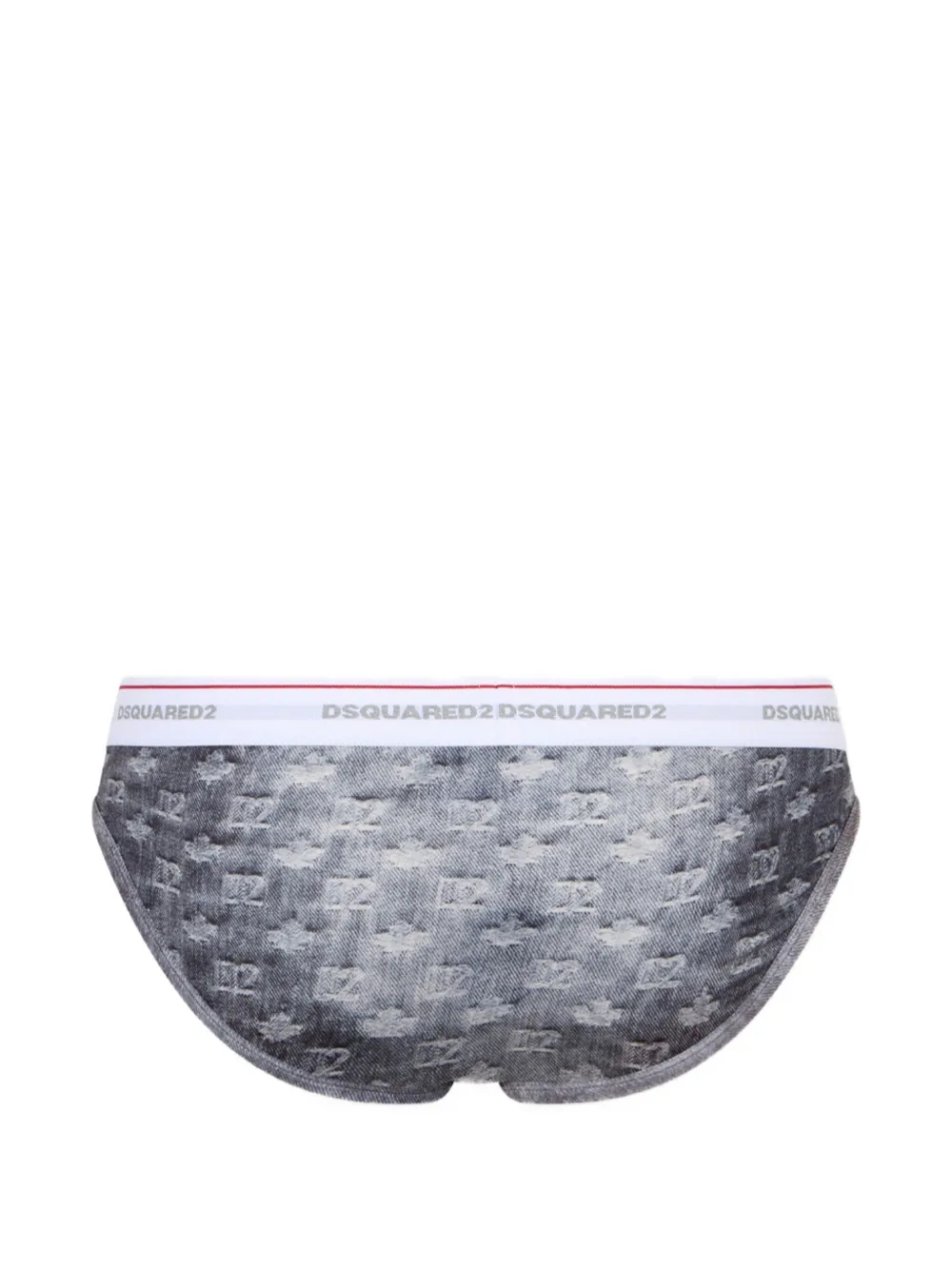  Dsquared2 D2 Monogram Brief - Gris 