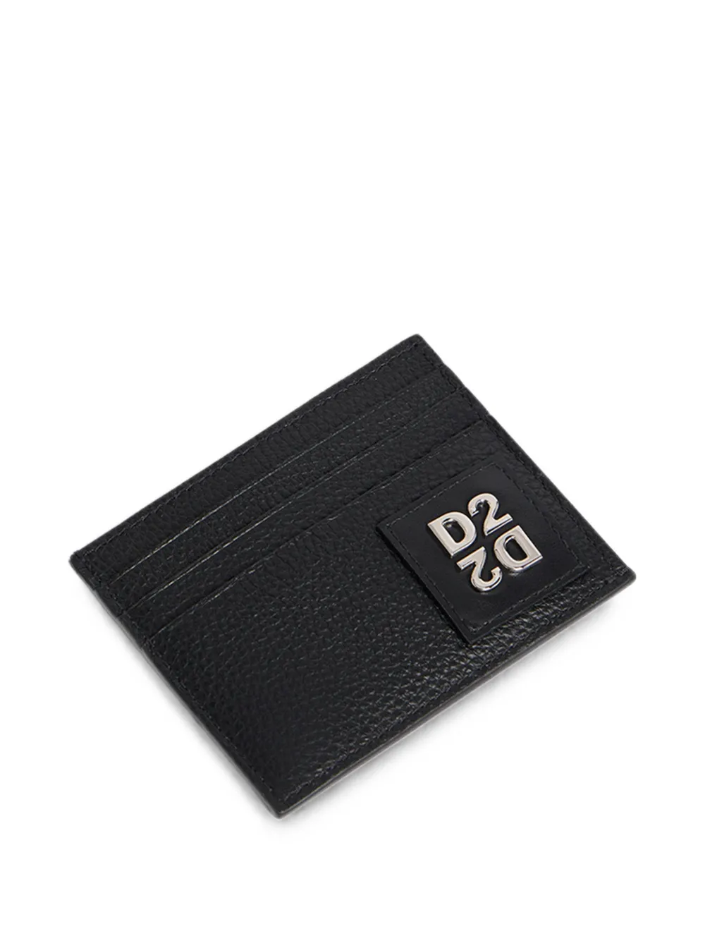 DSQUARED2 D2 Upside Down pasjeshouder Zwart
