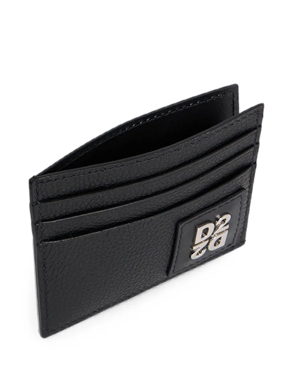 DSQUARED2 D2 Upside Down pasjeshouder Zwart