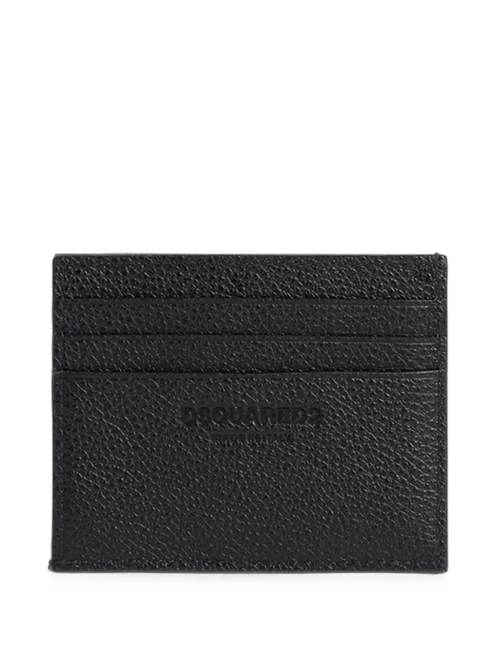 DSQUARED2 D2 Upside Down pasjeshouder Zwart