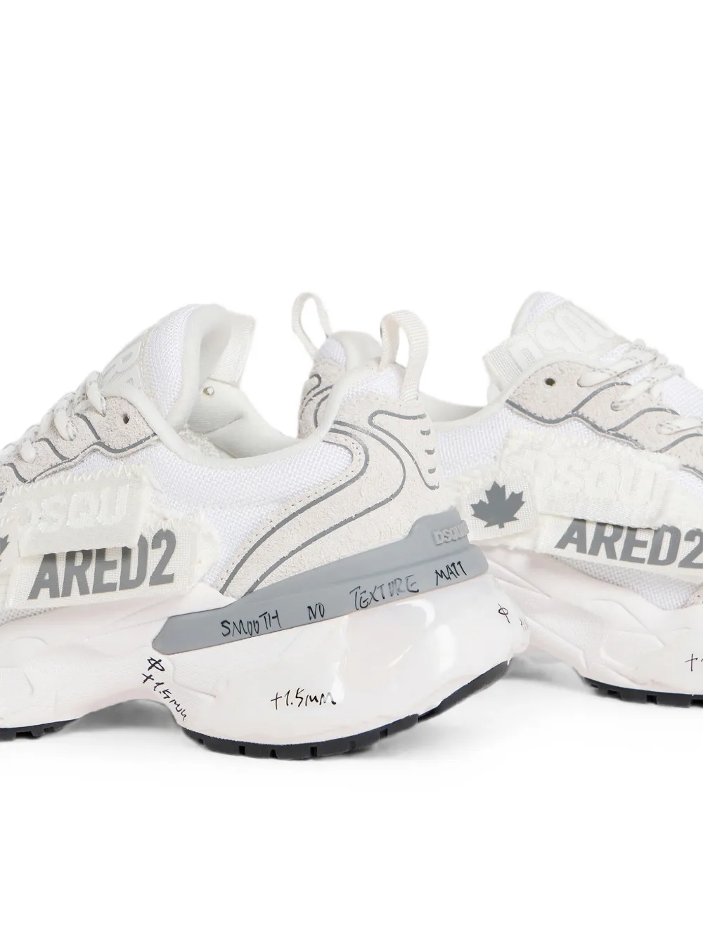 DSQUARED2 Faster sneakers Wit