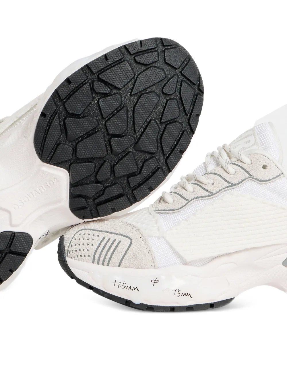 DSQUARED2 Faster sneakers Wit