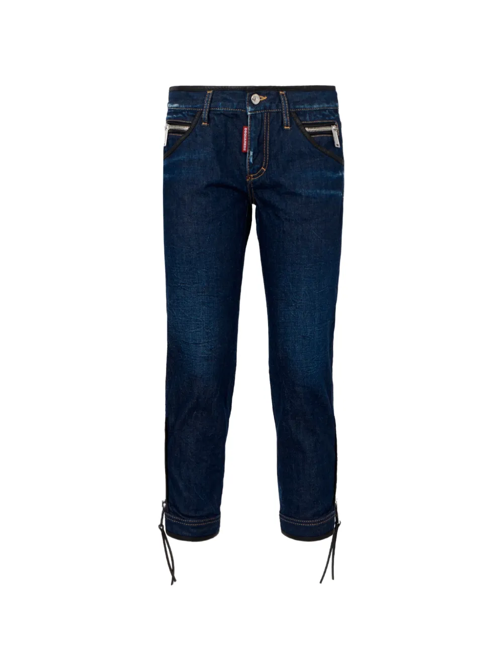 DSQUARED2 Dunkle Upside Skinny Jeans - Blau