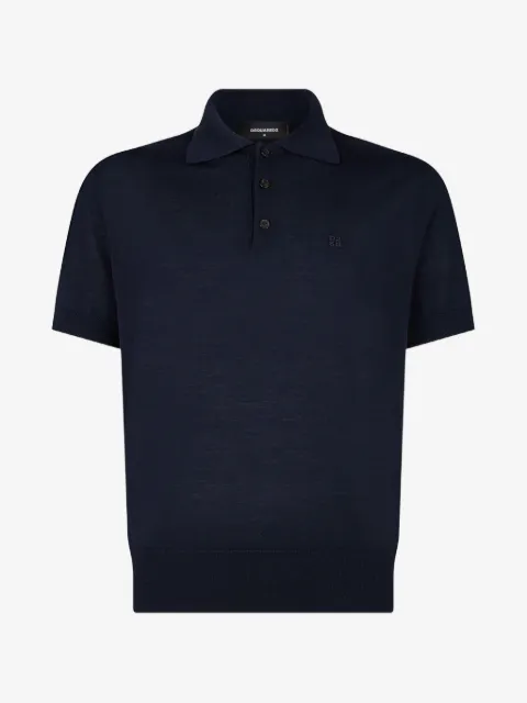 DSQUARED2 D2-upside-down polo衫