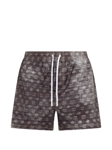 DSQUARED2 D2 monogram midi swim boxers