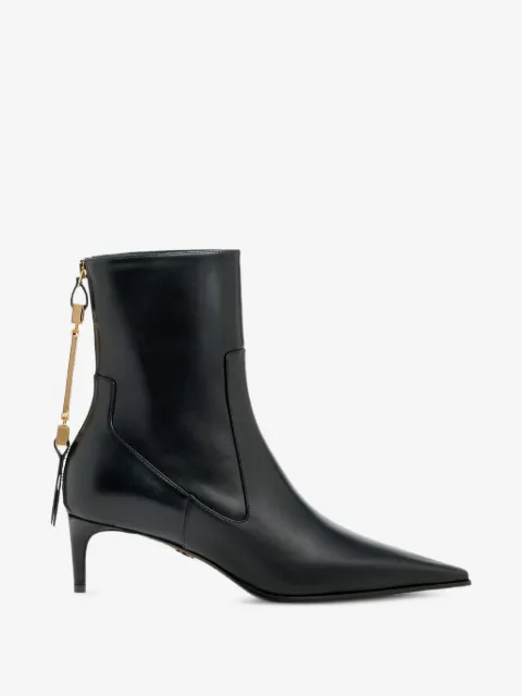 DSQUARED2 metal-bar heeled ankle boots
