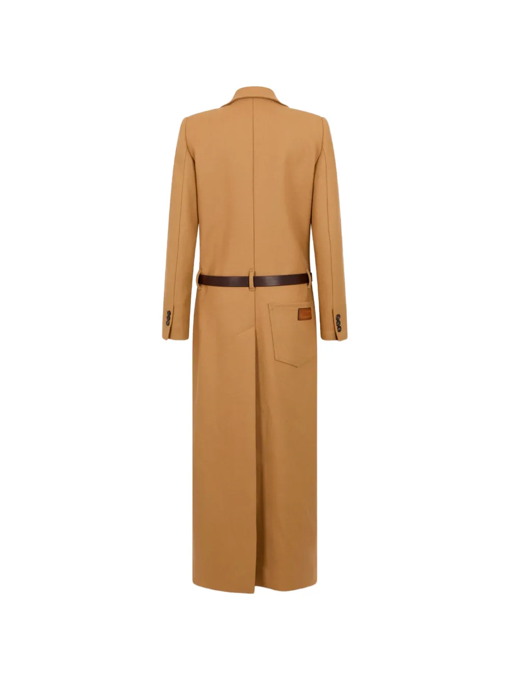 DSQUARED2 Jas met laag ceintuur Beige