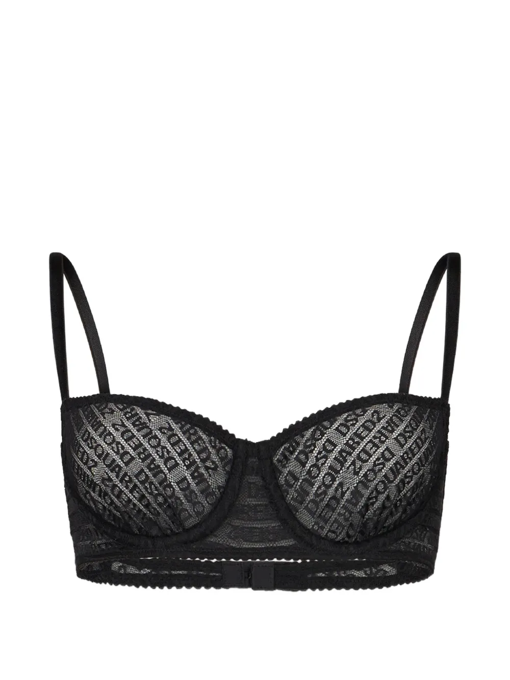 DSQUARED2 Reggiseno a balconcino - Nero
