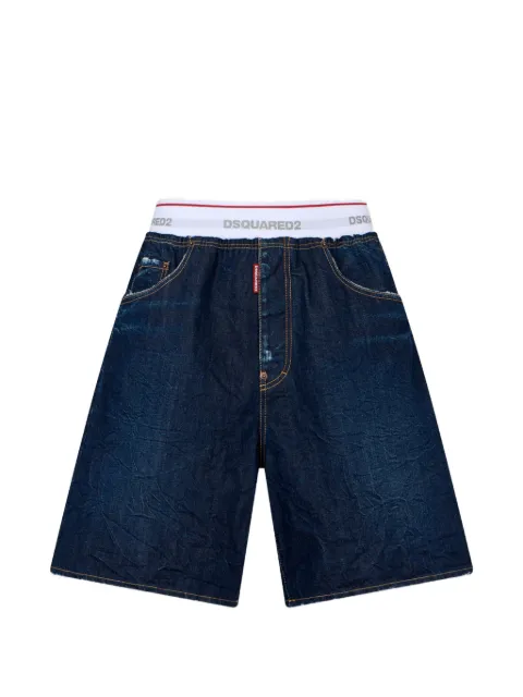 DSQUARED2 dark surfer shorts