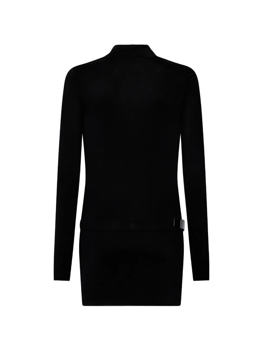 DSQUARED2 Glanzende jersey jurk Zwart