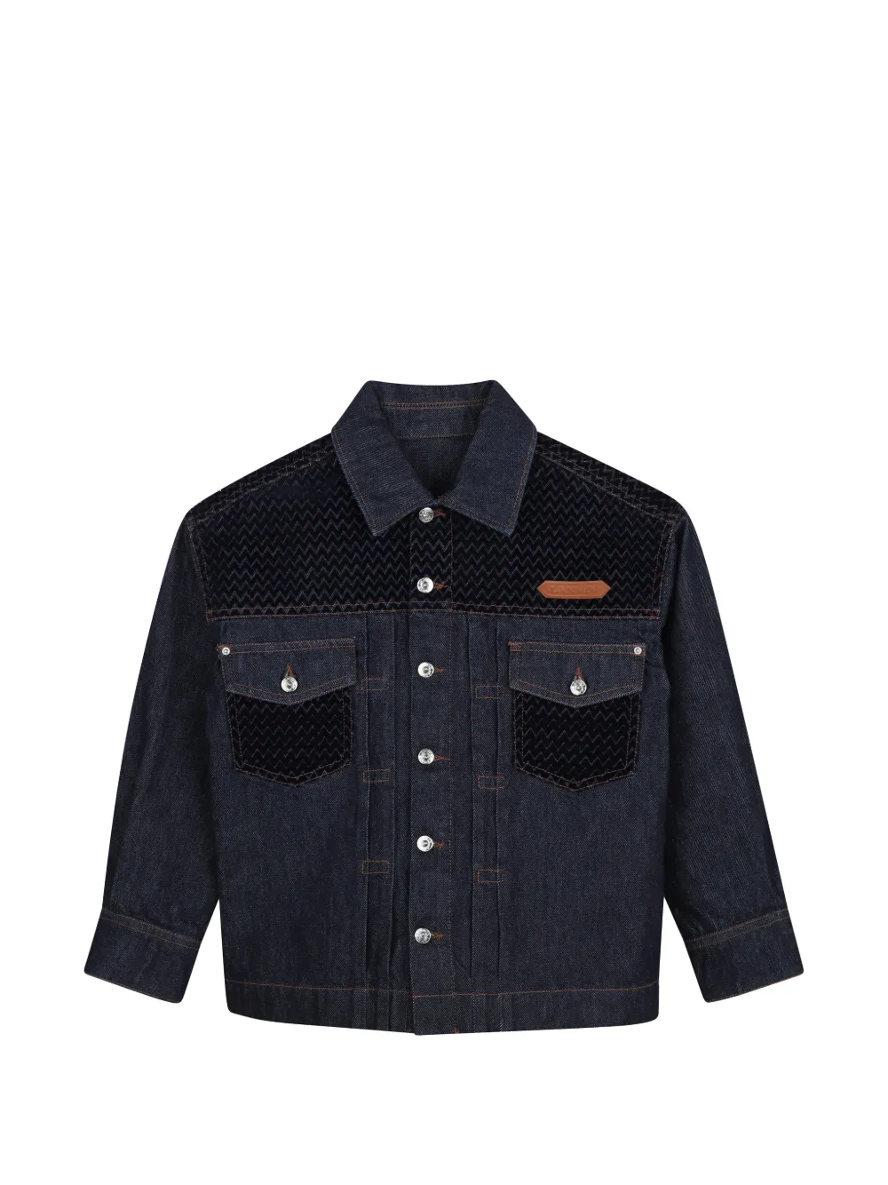 Lanvin Enfant Giacca trapuntata - Blu