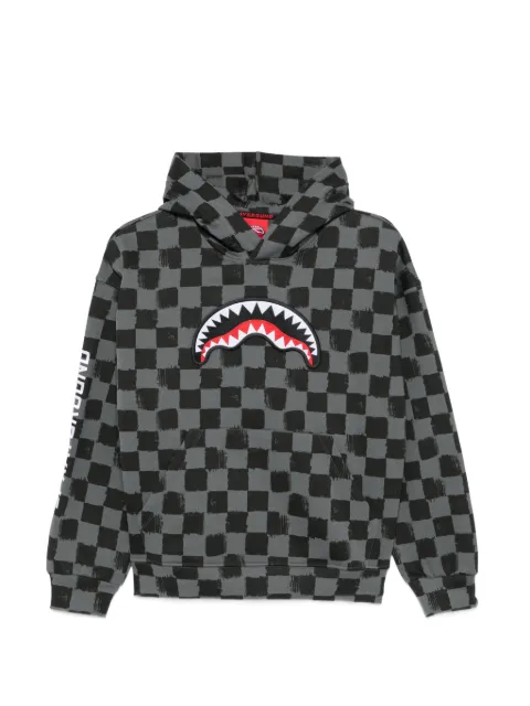 Sprayground check-pattern hoodie
