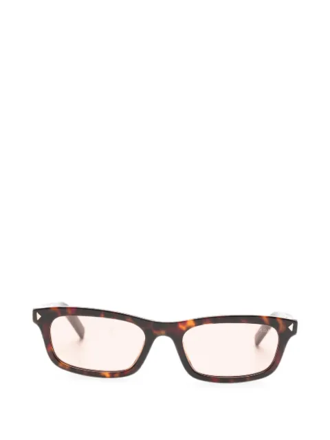 Prada Eyewear Sonnenbrille mit eckigem Gestell
