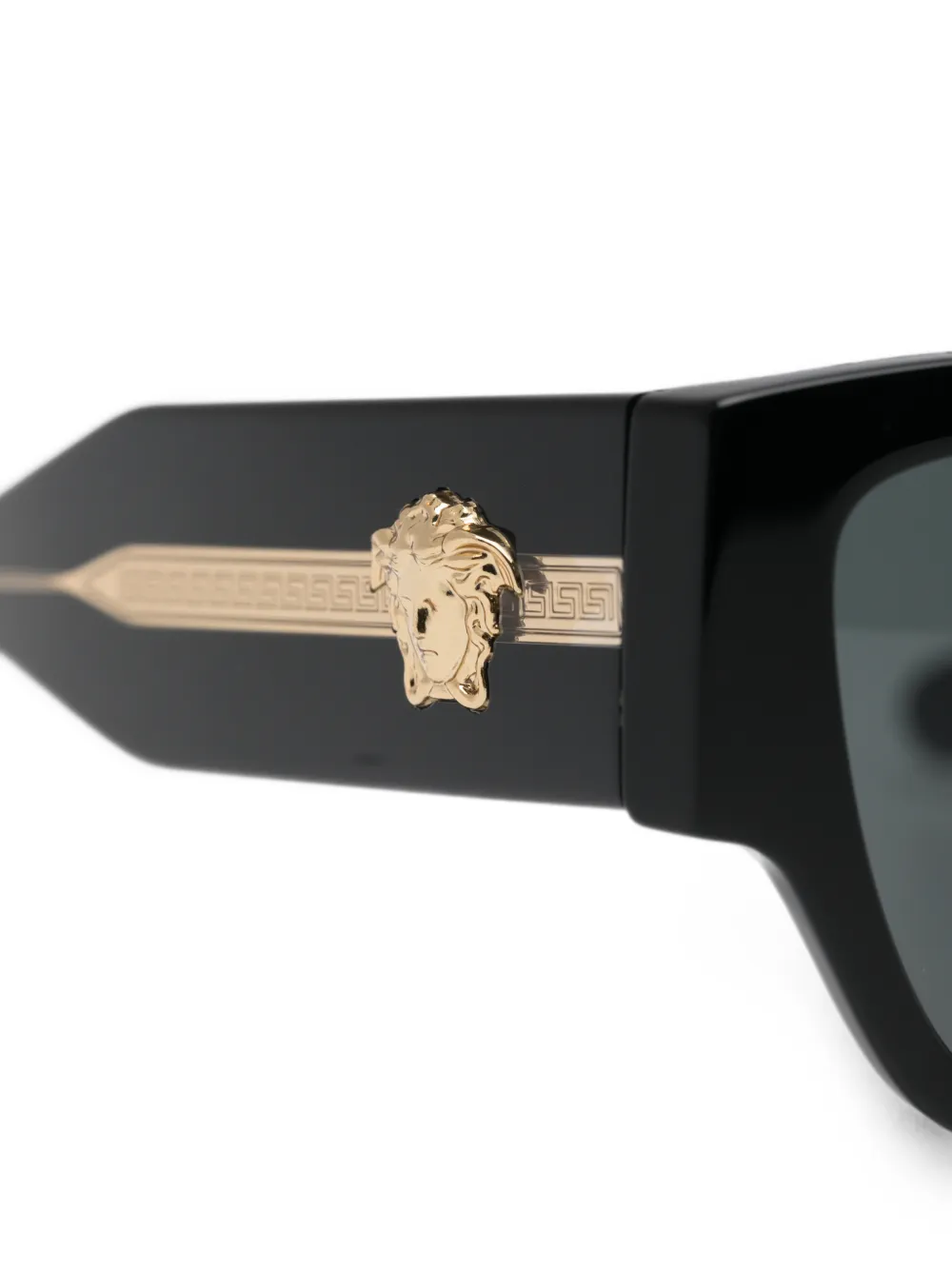 Versace Eyewear Medusa zonnebril met cat-eye montuur Zwart