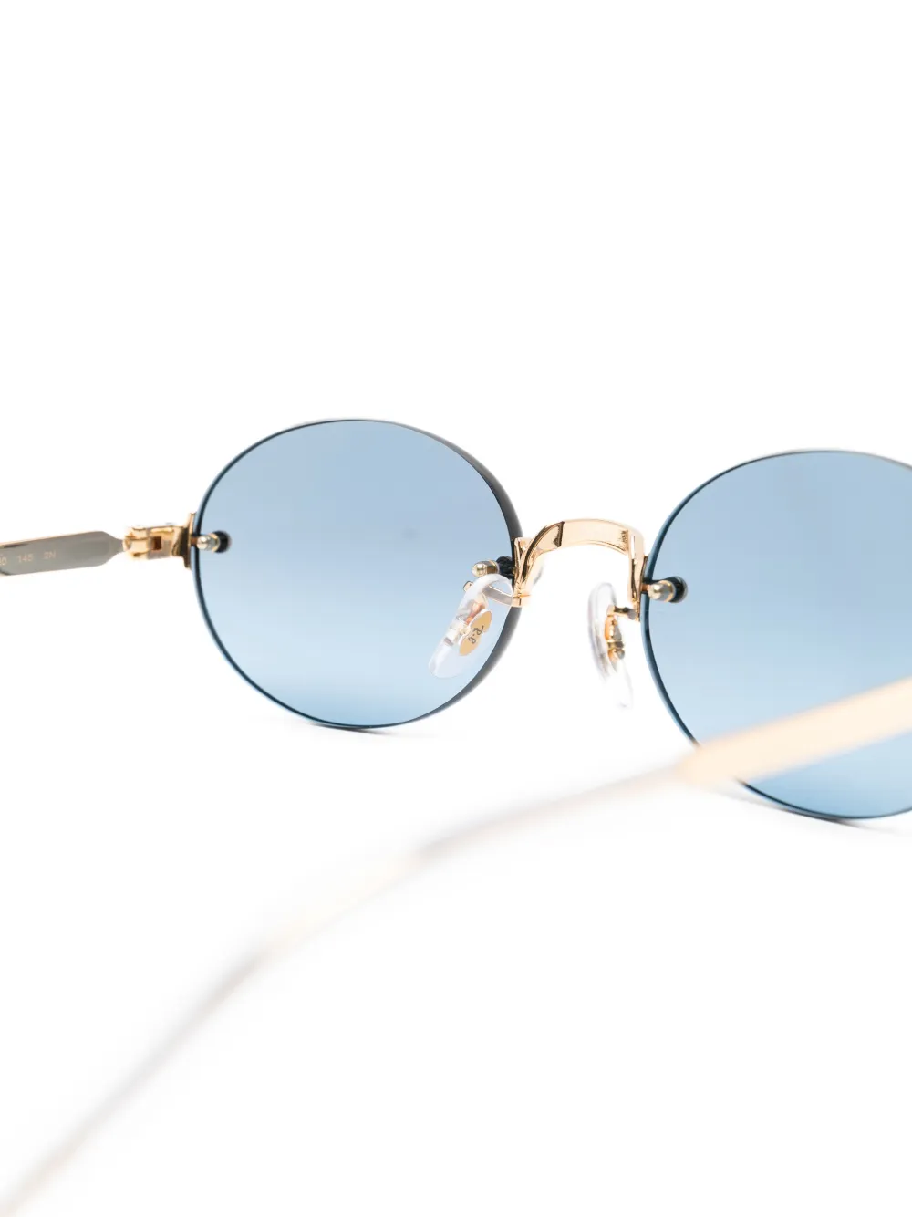 Ray-Ban x A$AP Rocky zonnebril met ovalen montuur Goud