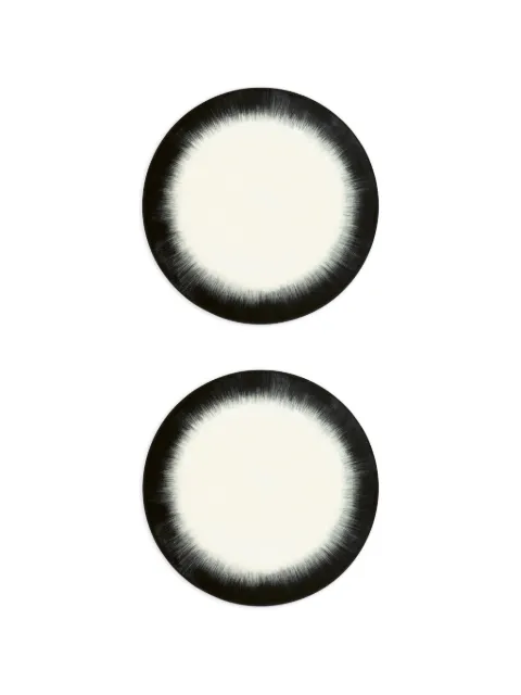 Serax juego de dos platos Dé con efecto degradado