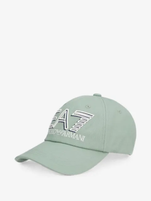 Ea7 Emporio Armani logo-embroidered baseball cap