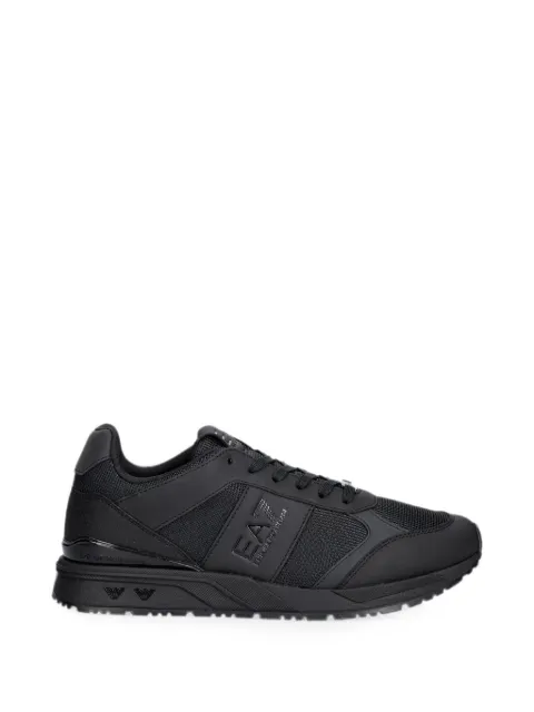 Ea7 Emporio Armani baskets à patch logo