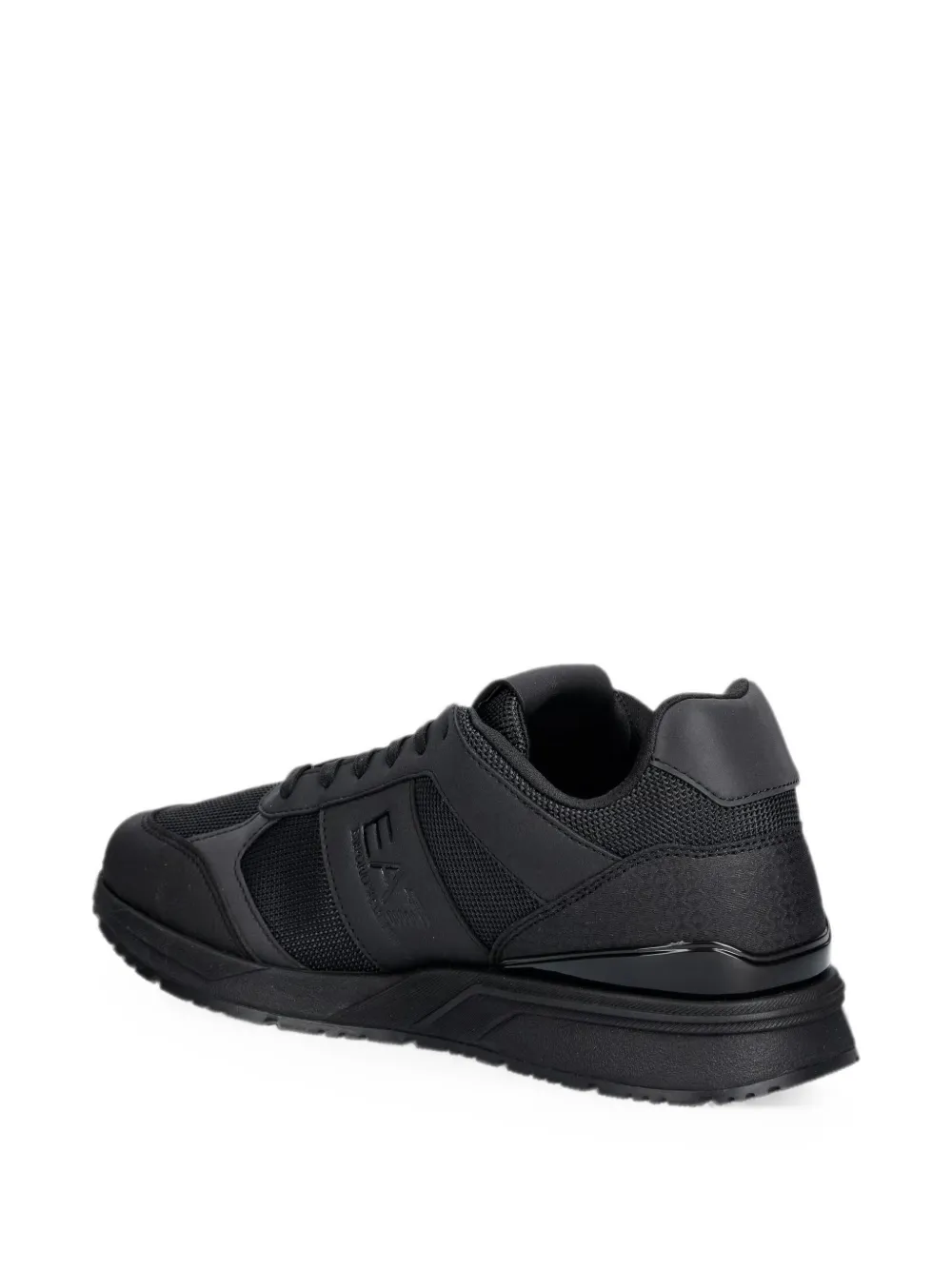 Ea7 Emporio Armani logo-detail sneakers Zwart