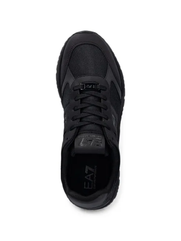 Ea7 Emporio Armani logo-detail Sneakers | Black | FARFETCH