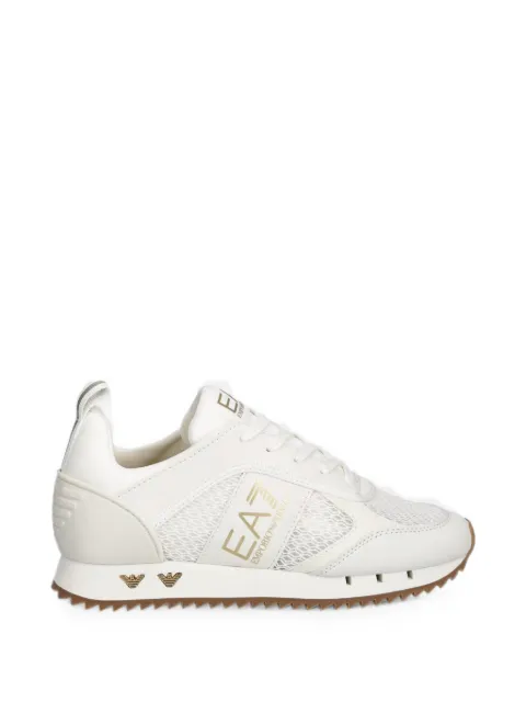 Ea7 Emporio Armani logo-print panelled sneakers