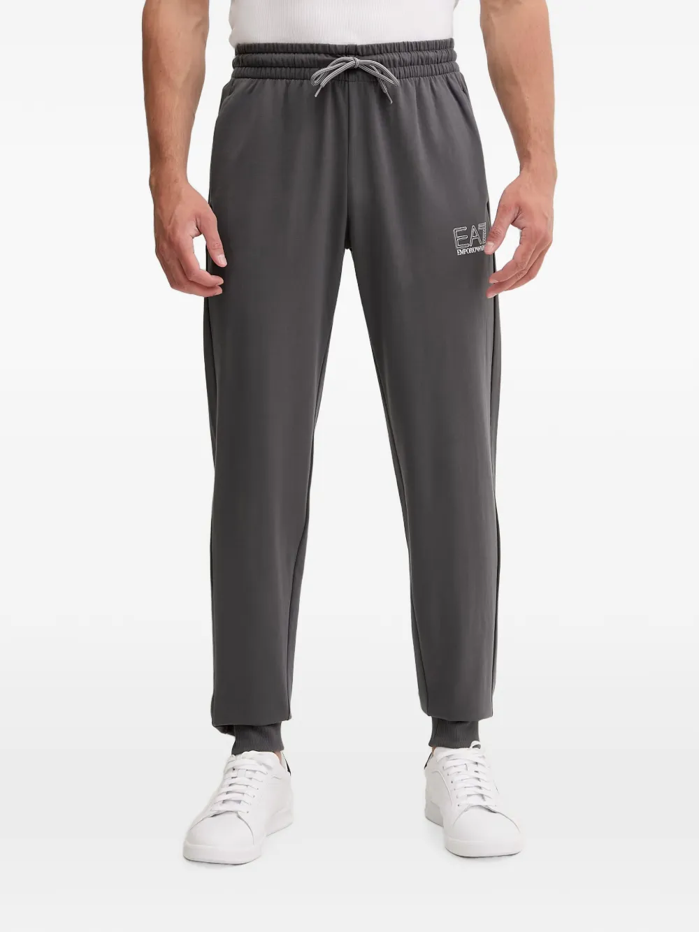 Ea7 Emporio Armani Trainingspak met logoprint Grijs
