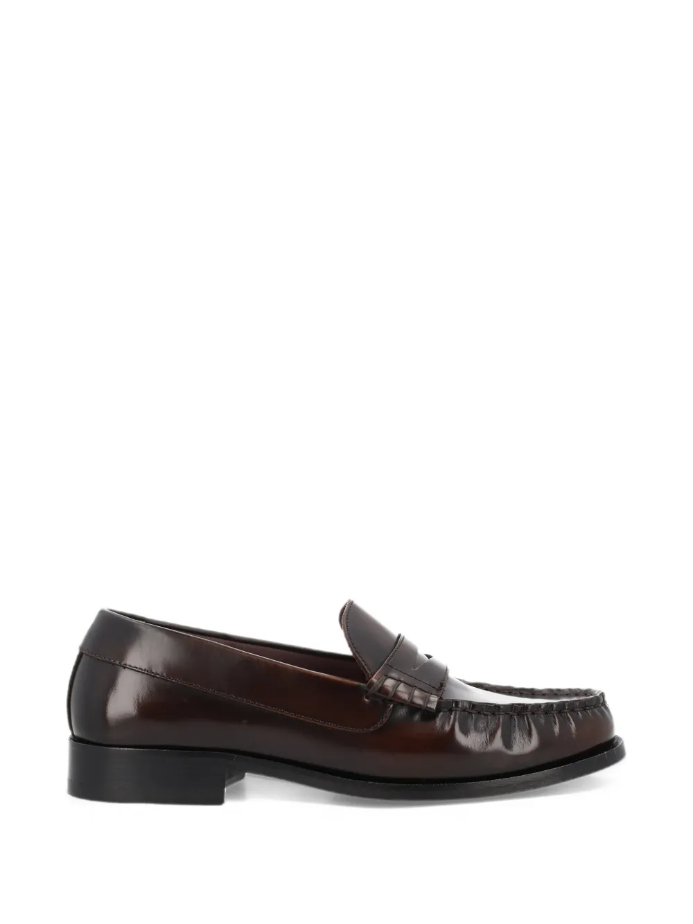 ALOHAS Rivet leather loafers - Nero